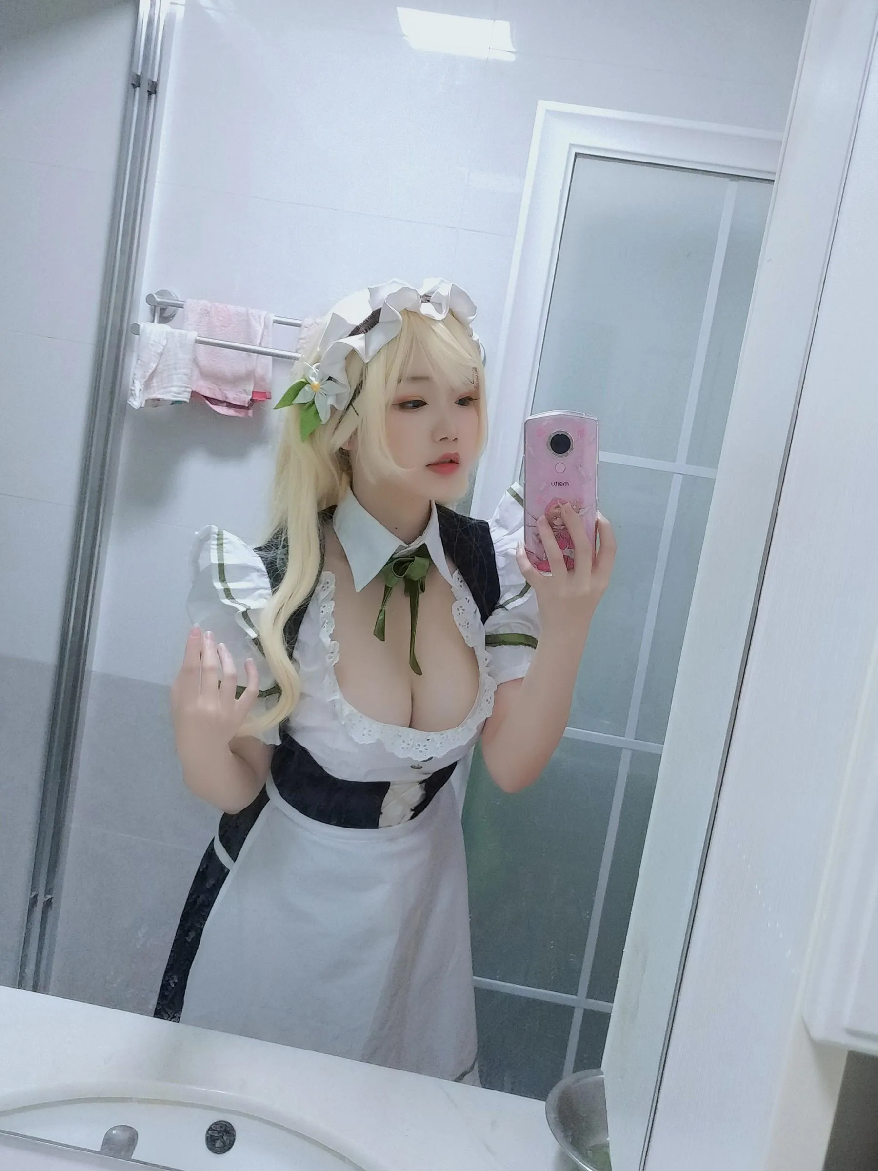 雪晴Astra – 自撮Vol.15 Grainne Draser 女仆 [50P]插图